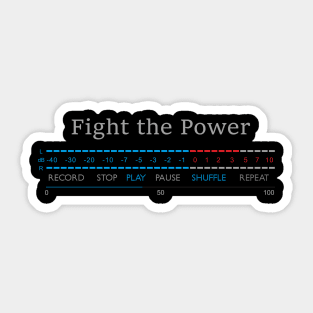 Play - Fight The Power Sticker